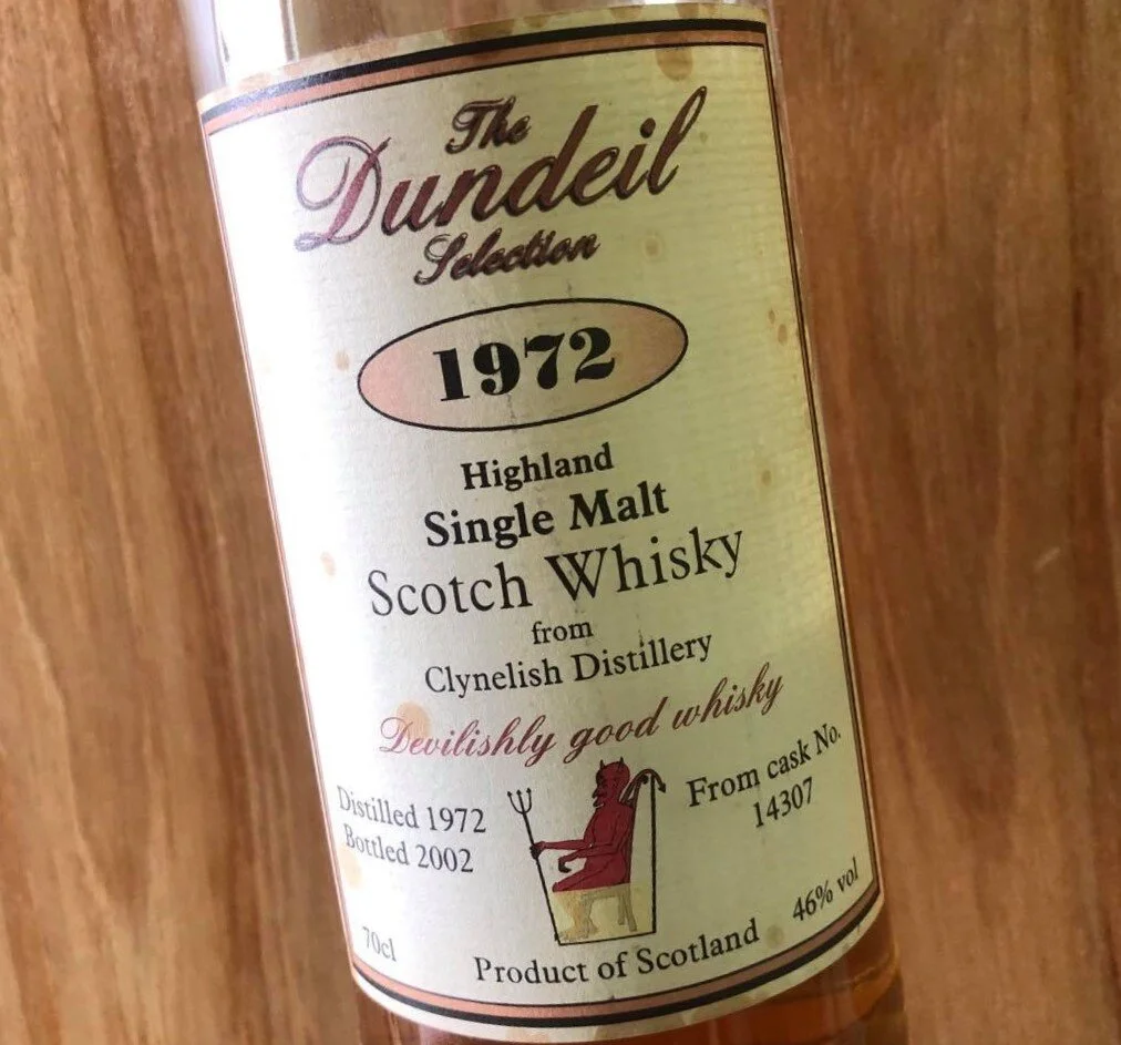 The Dundail Selection 1972 Clynelish Distillery